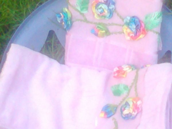 toalhas bordadas